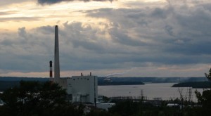 Power Plant, Paper Mill in back